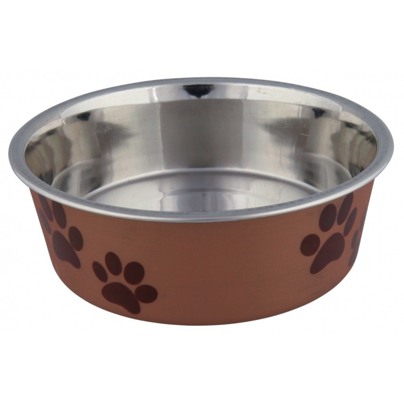 Миска Trixie Stainless Steel Bowl для собак, нержавіюча сталь, 0.4 л (25242)