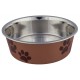Миска Trixie Stainless Steel Bowl для собак, нержавіюча сталь, 0.4 л (25242)