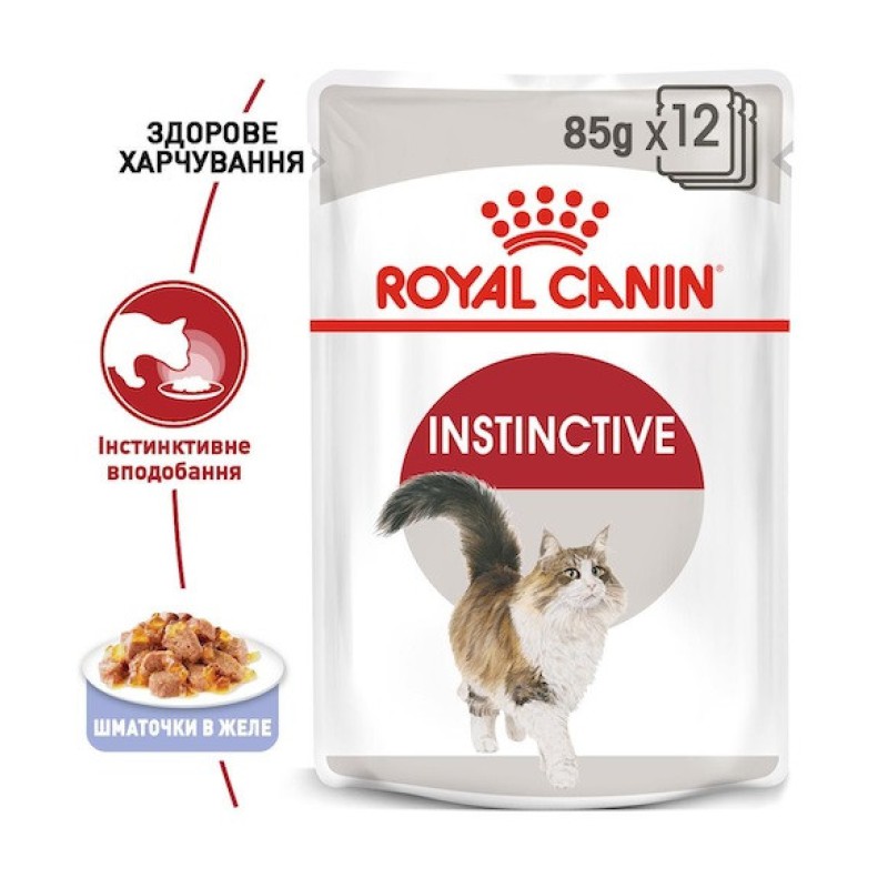 Royal Canin Instinctive Jelly 12х85 г для котів у желе