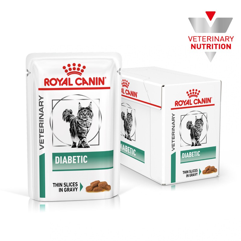 Royal Canin Diabetic Pouches 12х85 г для кішок при діабеті в соусі