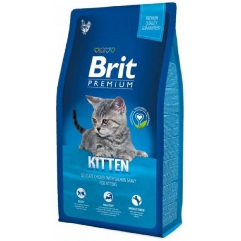 Brit Premium Kitten Chicken для кошенят з куркою 800 г