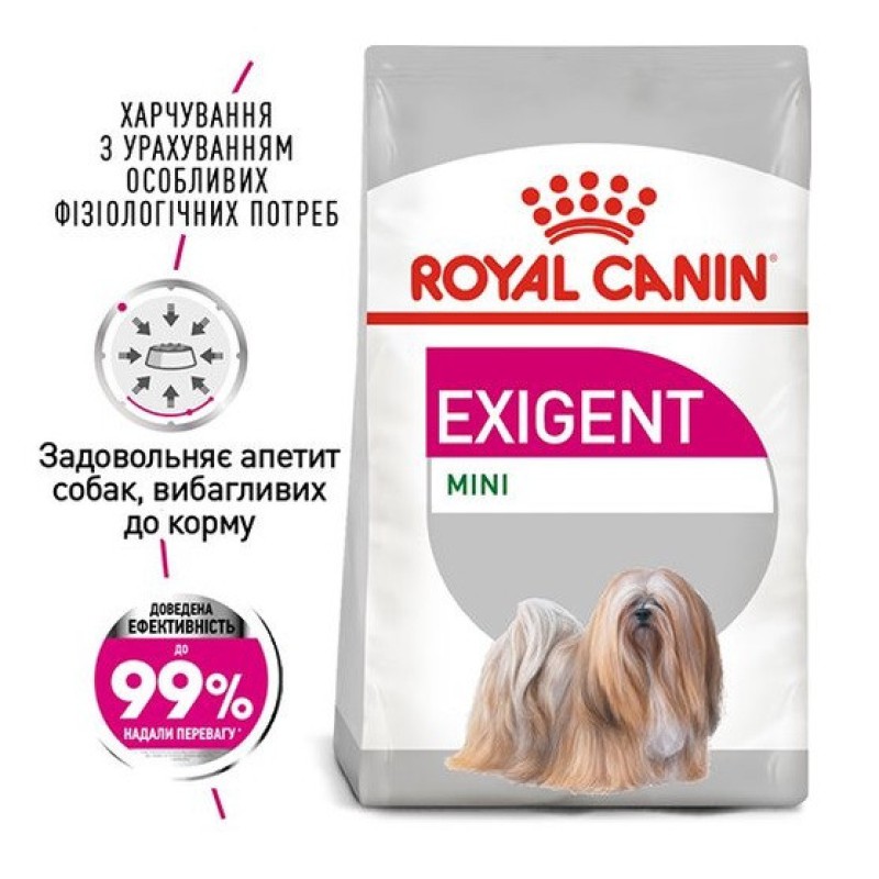 Royal Canin Mini Exigent 3 кг сухий корм для собак
