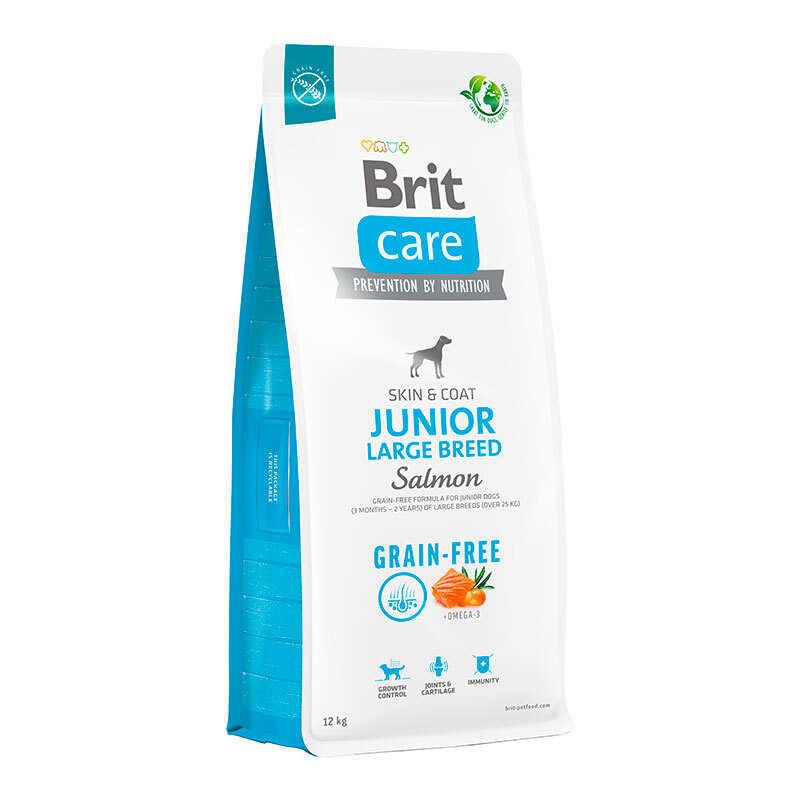 Brit Care GF Junior Large Breed Salmon та Potato 1 кг сухий корм для цуценят з лососем