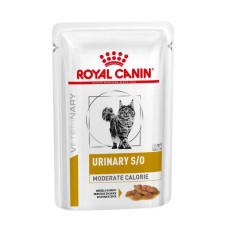 Royal Canin Urinary S/O Feline Moderate Calorie Pouches для кошек 12х85 г
