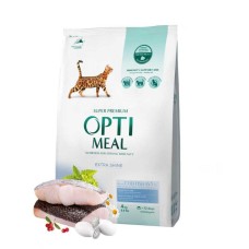 Optimeal Cod Fish для кішок зі смаком тріски 4 кг
