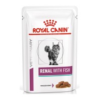 Royal Canin Renal Feline Fish Pouches для кошек с рыбой 12х85 г