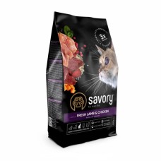 Savory Sterilised Lamb Chicken для стерилізованих кішок з ягнятком 400 г