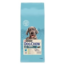 Dog Chow Puppy Large Breed для щенков с индейкой 14 кг