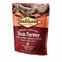 Carnilove Duck Turkey Large Breed для кошек крупных пород с уткой и индейкой 400 г