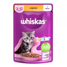 Whiskas Junior павук для кошенят з куркою в соусі 28*85 г