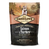 Carnilove Puppy Large Breed Salmon Turkey для щенков крупных пород с лососем 1.5 кг