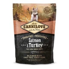 Carnilove Puppy Large Breed Salmon Turkey для щенков крупных пород с лососем 1.5 кг