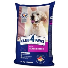 Клуб 4 Лапы Premium Large для собак крупных пород с курицей 14 кг