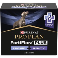 Purina Veterinary Diets FortiFlora Plus пробиотик с пребиотиком для собак и щенков 30х1г