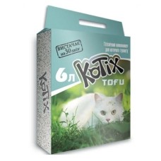 Наповнювач соєвий Kotix Tofu Classic Тофу для котячого туалету класик 6 л/2.6 кг