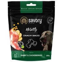Лакомства Savory Dog Mobility Crunchy Snack с кроликом для собак 200 г (31362)