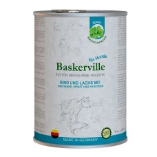 Baskerville Holistic Kalb und Lachs для собак лосось и говядина 800 г