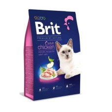 Brit Premium Adult Chicken для кошек с курицей 800 г