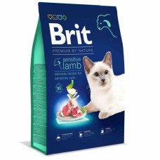 Brit Premium Sensitive Lamb для котів з ягнятком 8 кг