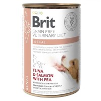 Brit VD Renal Cans для собак с лососем 400 г