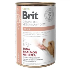 Brit VD Renal Cans для собак с лососем 400 г