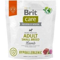 Brit Care Dog Hypoallergenic Small для собак гипоаллергенный с ягненком 1 кг