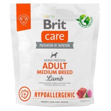 Brit Care Medium Hypoallergenic Breed Lamb для собак с ягненком 1 кг