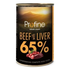 Вологий корм Profine Beef and Liver для собак з яловичиною та яловичою печінкою 400 г