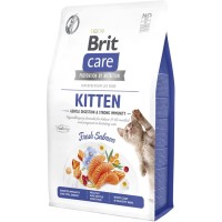 Brit Care Kitten Gentle Digestion Strong Immunity для кошенят з лососем 2 кг