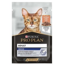 Purina Pro Plan Adult Indoor кусочки с лососем для кошек 85 г
