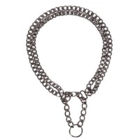 Ошейник Trixie Semi-Choke Chain для собак двухрядный хромированный, 45 см (2243)