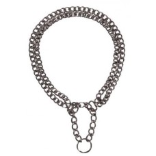 Ошейник Trixie Semi-Choke Chain для собак двухрядный хромированный, 45 см (2243)