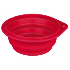 Миска Trixie Travel Bowl для собак дорожная, силикон, 1 л (25012)