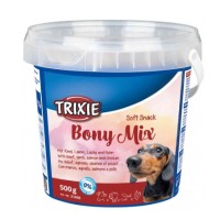 Лакомства Trixie TX-31496 Soft Snack Bony Mix для собак с индейкой и говядиной, 500 г
