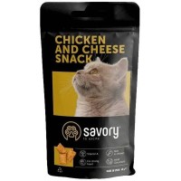 Лакомство для котов Savory Snack Chicken and Cheese, 60 г (31461)