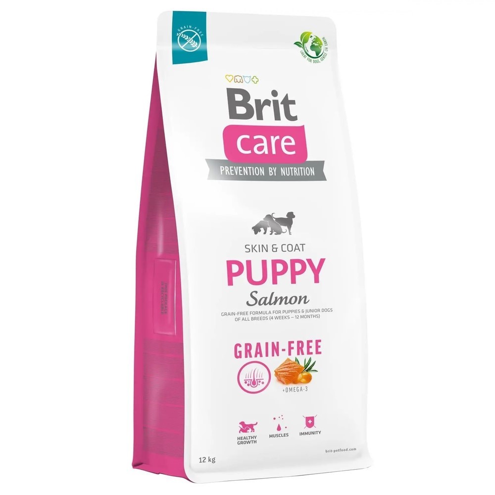 Brit Care Grain-free Puppy Salmon для цуценят з лососем 12 кг