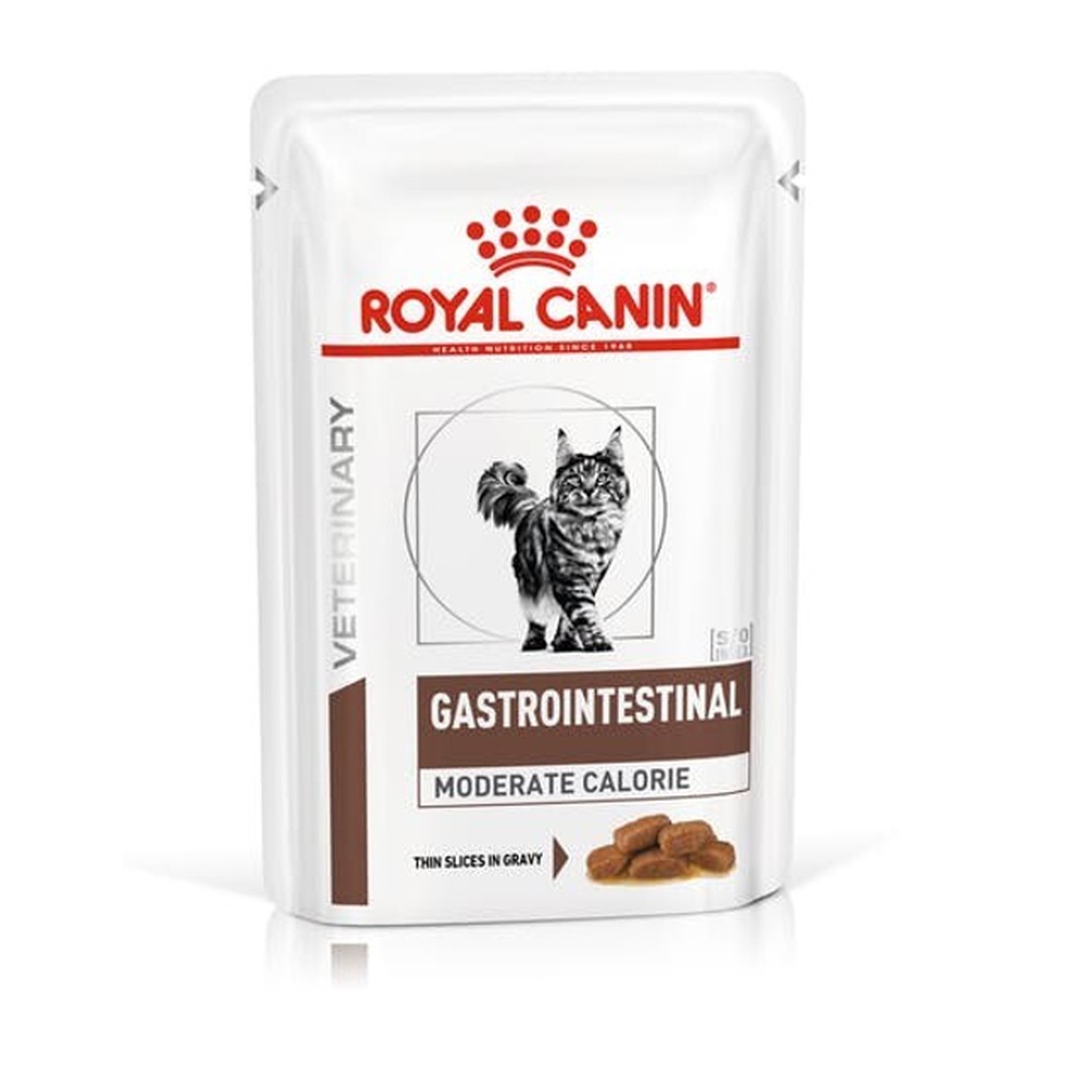 Royal Canin Gastrointestinal Moderate Calorie для котів у соусі 12х85 г