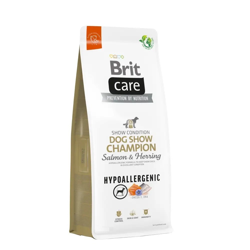 Brit Care Dog Hypoallergenic Dog Show Champion Salmon для виставкових собак 12 кг