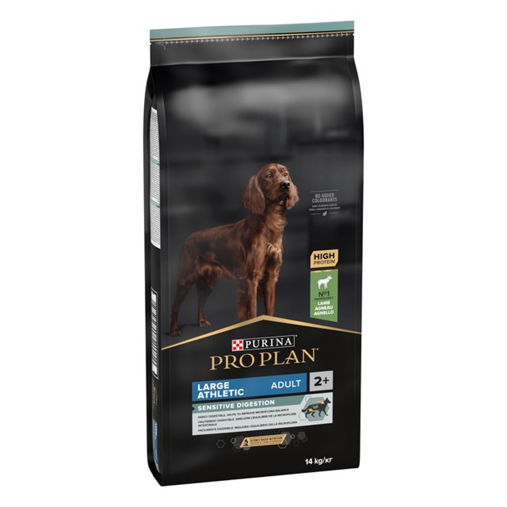Purina Pro Plan Dog Adult Large Athletic Sensitive Digestion Lamb для собак з ягням 14 кг