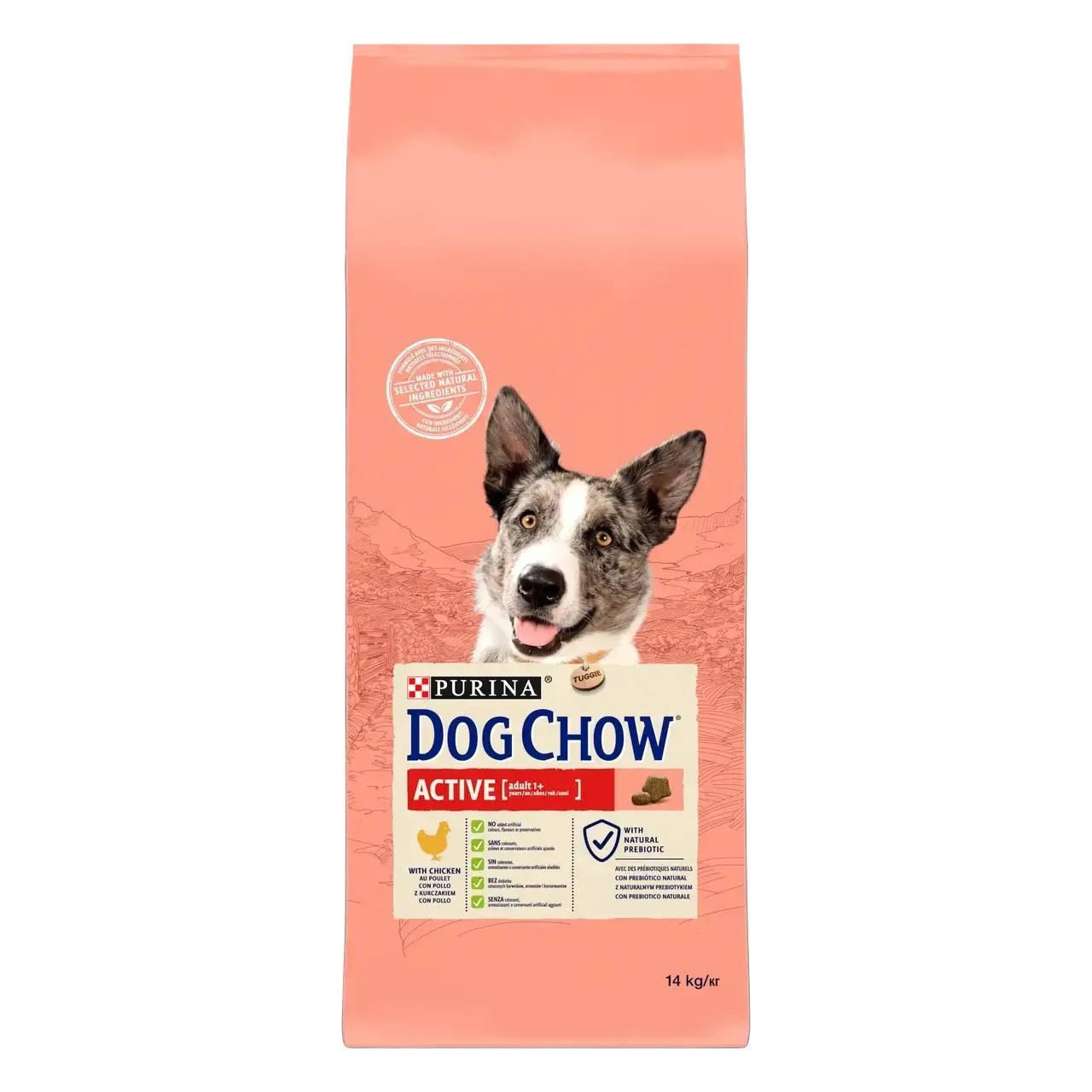Dog Chow Active Chicken Adult для собак із куркою 14 кг