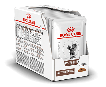 Royal Canin Gastrointestinal для кошек в соусе 12х85 г