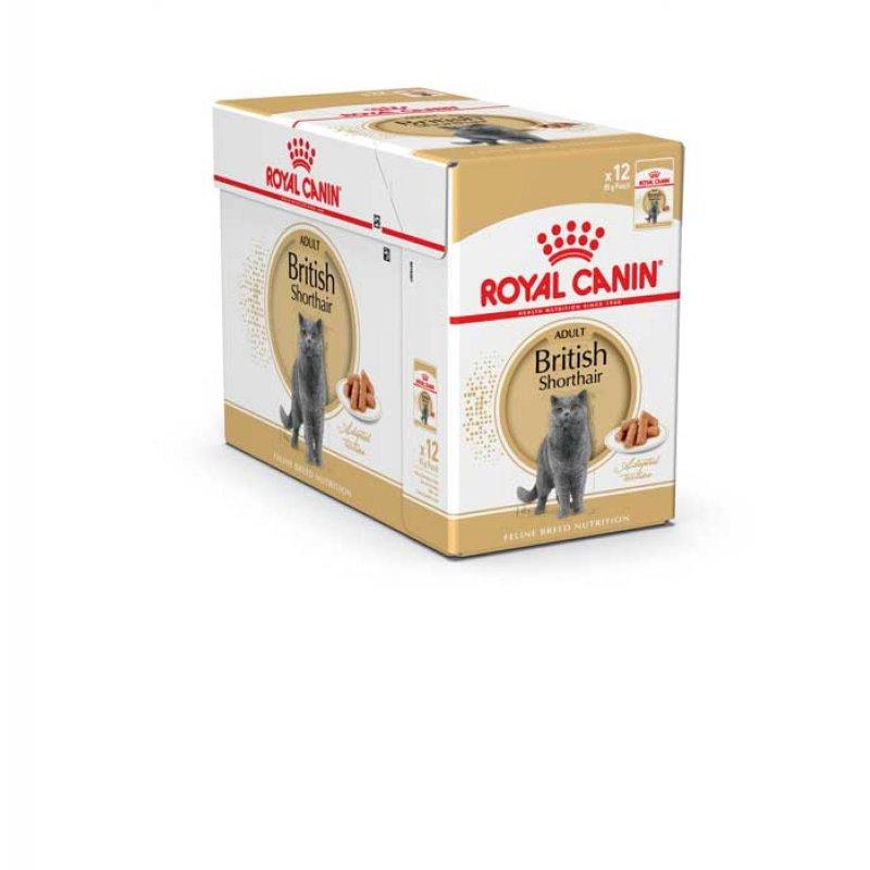 Royal Canin British Shorthair для кошек 12х85 г
