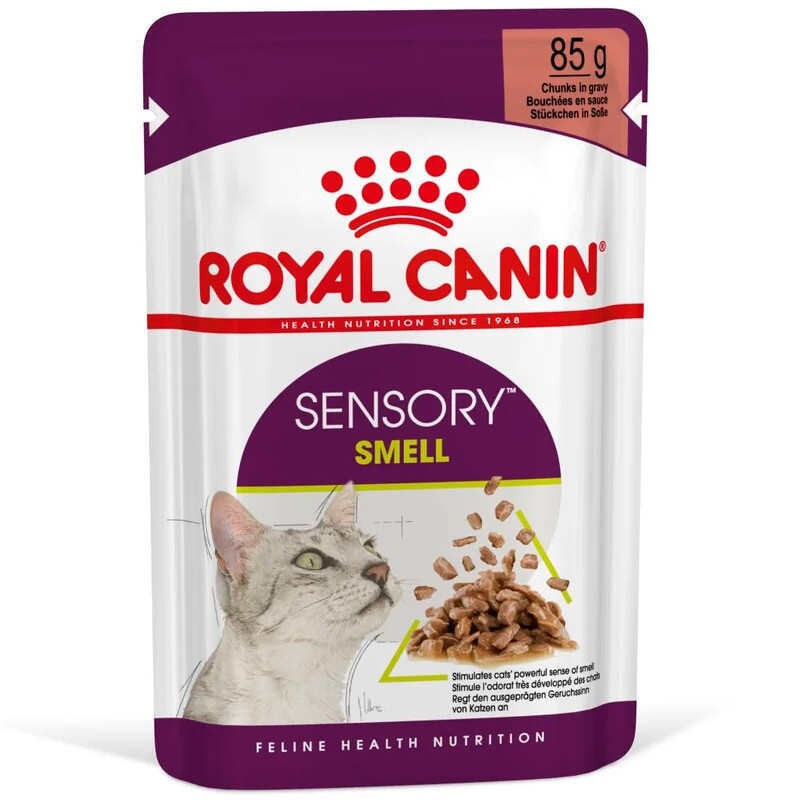 Royal Canin Sensory Smell in Gravy в соусе для кошек 12х85 г