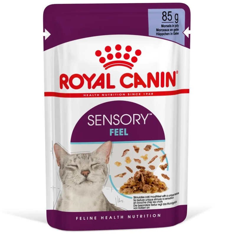 Royal Canin Sensory Feel in Jelly в желе для кошек 12х85 г