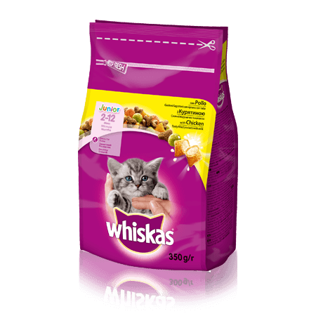 Whiskas Junior с курицей для котят 300 г