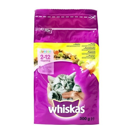 Whiskas Junior з куркою для кошенят 300 г