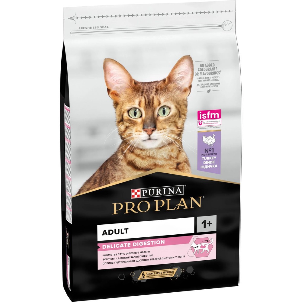 Purina Pro Plan Cat Adult Delicate Digestion Turkey для кошек c индейкой 400 г